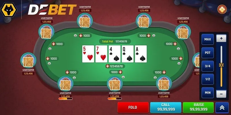 Giai đoạn xác định các thành viên đạt giải trong Poker